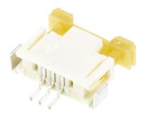 52207-0360 Molex, Easy-On, 52207 1mm Pitch 3 Way Right Angle Female FPC Connector, ZIF Top Contact