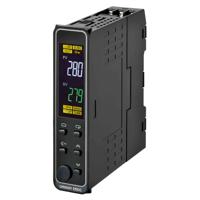e5dc-rx2asm-002 Omron E5DC DIN Rail, Panel Mount PID Temperature Controller, 48 x 48mm 1 Input, 2 Output Relay, 100 → 240 V ac Supply