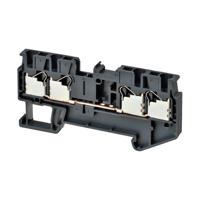 xw5t-p25-22-1 Omron DIN Rail Terminal Block, 17.5A, 14 AWG Wire, Push In Termination