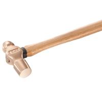 202h1sr Facom Beryllium Copper Ball-Pein Hammer with Wood Handle, 680g