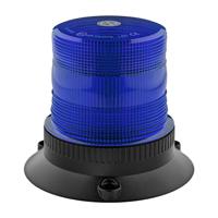 239-9237 RS PRO Blue Flashing Beacon, 10 → 110 V, Base Mount, LED Bulb