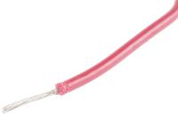 3075-rd005 Alpha Wire Hook-up Wire PVC Series Red 0.75 mm² Hook Up Wire, 18 AWG, 16/0.25 mm, 30m, PVC Insulation, 3075 RD005