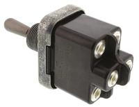 t9-cs2-21 Otto Toggle Switch, Panel Mount, On-Off-On, DPDT, Screw Terminal