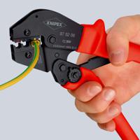 97-52-08 Knipex 97 Hand Ratcheting Crimp Tool for Bootlace Ferrule, 0,25 → 6mm² Wire