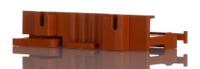 221-510 WAGO 221 Series Mounting Carrier for Use with 221 Series Splicing Connectors (6 mm²)