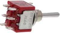 3-1825139-4 TE Connectivity Toggle Switch, PCB Mount, On-On-On, DPDT, Solder Terminal, 120V