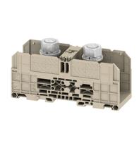 1028700000 Weidmuller  WFF Series Brown, 300mm², Single-Level, Bolt Termination, ATEX