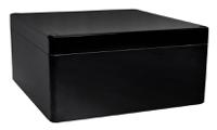 190-1848 RS PRO Black Fibreglass Reinforced Polyester General Purpose Enclosure, IP66, IP67, IP68, Black Lid, 255 x 250 x 160mm