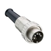 0132-08-1 Lumberg, 0132 8 Pole Din, DIN 45326, 4A, 100 V AC, Bayonet, Plug, Cable Mount