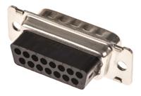 205206-3 TE Connectivity Amplimite HDP-20 15 Way Cable Mount D-sub Connector Plug