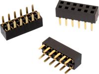 61300625721 Wurth Elektronik WR-PHD Series Bottom Entry PCB Socket, 6-Contact, 2-Row, 2.54mm Pitch