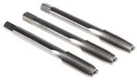 215-568 RS PRO Tap Set HSS 3-Piece 1.25mm Pitch Metric Standard Hand Tap M8 Thread