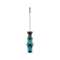 1212547 Phoenix Contact Slotted  Screwdriver, 0.4 x 2.5 mm Tip, 75 mm Blade, 145 mm Overall