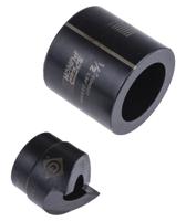 52055433 Greenlee , 1 Piece Punch and Die Set With Punch & Die PG 16 (22.5 mm), 22.5mm