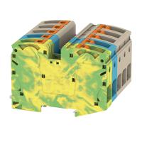 2551540000 Weidmüller  A2C Series Dark Beige, 35mm², 1-Level, Push In Termination, ATEX, IECEx