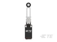 1-2483582-2 TE Connectivity TLS Series Adjustable Roller Lever Limit Switch, 1NO/1NC, IP67, SPST, Thermoplastic Housing, 230V ac ac
