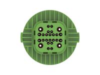 1-2405028-3 TE Connectivity, DEUTSCH NTSEAL Automotive Connector Green Cable Mount 26 Way