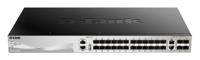 dgs-3130-30sb D-Link 30-Port Layer 3 Stackable Managed SFP Switch with 10G Uplinks, Managed 30 Port Network Switch, UK