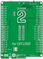 mikroe-1969 MikroElektronika Clicker 2 for CEC1302 MCU Development Board MIKROE-1969