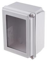 a12106chscfgw nVent HOFFMAN A48 Series Glass Reinforced Plastic Wall Box, IP66, Viewing Window, 318 mm x 267 mm x 167mm