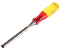 tm373s6 Irwin 6 Piece Steel Bevel Edge Chisel Set, 6.36 mm, 9.53 mm, 12.7 mm, 19.05 mm, 25.04 mm, 31.75 mm Blade Width