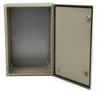 775-5347 RS PRO Steel Wall Box, IP66, 600 mm x 400 mm x 300mm