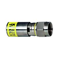 vdv812606 Klein Tools, Jack Cable Mount F Connector, Crimp Termination, Straight Body