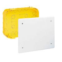 0-893-74 Legrand Polypropylene Square Adaptable Box, 170mm x 170mm x 50mm, Size:20/25mm