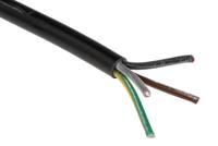 491-904 RS PRO 3184Y 0.75 mm² 4 Core Power Cable, H05VV-F, Black PVC, 100m