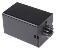 rs01582041000 Perancea MIMRAM Series Black Polycarbonate Enclosure, Black Lid, 78 x 50 x 50mm