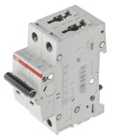 2cds272001r0634-s202m-c63 ABB System Pro M Compact S200M MCB, 2P, 63A Curve C, 440V AC, 125V DC, 10 kA Breaking Capacity