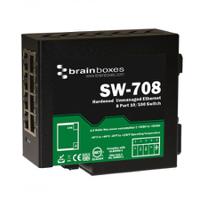sw-708 Brainboxes Unmanaged 8 Port Ethernet Switch