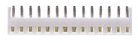38-00-1344 Molex KK 254 Series Right Angle Through Hole Mount PCB Socket, 14-Contact, 1-Row, 2.54mm Pitch, Solder Termination