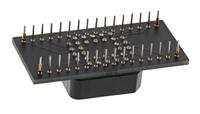 wa032127fsajtrc Winslow Straight Through Hole Mount 1.27 mm, 2.54 mm Pitch IC Socket Adapter, 32 Pin Female PLCC to 32 Pin Male DIP