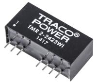 tmr-2-2423wi TRACOPOWER TMR 2WI DC-DC Converter, ±15V dc/ ±65mA Output, 9 → 36 V dc Input, 2W, Through Hole, +85°C Max Temp