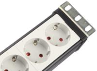 1156057018 brennenstuhl Type F - German Schuko 8 Gang Power Distribution Unit, 3m Cable, 16A, 230 V ac