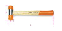 1390-45 BETA Plastic Soft Face Hammer with Wood Handle, 698g