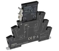 g3rv-sr700-a-ac110 Omron G3RV-SR Series Solid State Interface Relay, 110 V ac Control, 2 A Load, DIN Rail Mount