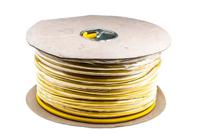 196-4722 RS PRO Arctic Grade 1.5 mm² 3 Core Power Cable, H05VV-F, Yellow PVC, 100m
