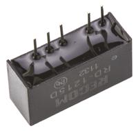rd-1215d Recom RD DC-DC Converter, ±15V dc/ ±66mA Output, 10.8 → 13.2 V dc Input, 2W, Through Hole, +85°C Max Temp -40°C