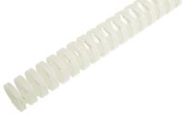 164-31108-heladuct-flex30sk-pp-wh HellermannTyton HelaDuct Flex30SK White Slotted Flexible Panel Trunking - Flexible Slot, W34 mm x D36mm, L0.5m,