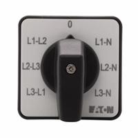 78819010-t0-3-8007eez-p1rs332-228 Eaton Voltmeter Cam Switch, 20A