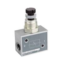 0821201011 EMERSON – AVENTICS CH01 Series Threaded Flow Valve, G 1/4 Female Inlet Port x G 1/4 Female Outlet Port,
