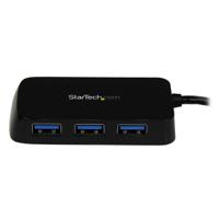 st4300minu3b StarTech.com 4 Port USB 3.0 USB A  Hub, USB Powered, 80 x 36 x 14mm