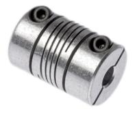 725131818 Huco Beam Coupling, 13mm Outside Diameter, 4mm Bore, 19.1mm Length Coupler
