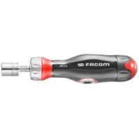 r161-6atcl3pb Facom 38-Piece Metric 1/4 in Standard Socket/Bit Set with Ratchet, 6 point