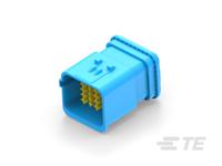 2350891-4 TE Connectivity, NTSEAL Automotive Connector Socket Cable Mount 20 Way, Solder Termination