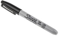 2025040 Sharpie Fine Tip Black Marker Pen