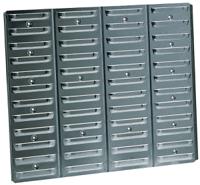 139182 Raaco PP Storage Bin, 184mm x 1040mm x 440mm, Galvanised