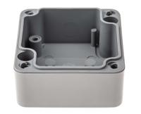 38101000-pk-101 Bopla Euromas Polymas Series Silver Polyamide Enclosure, IP65, Silver Lid, 58 x 64 x 34mm